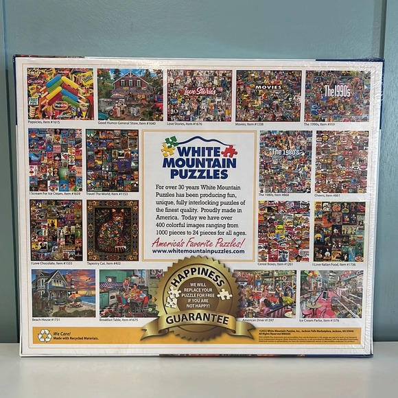 White Mountain Readers Paradise‎ Larger Pieces Puzzle. 1,000 Pieces. NWOT. - Picture 11 of 13